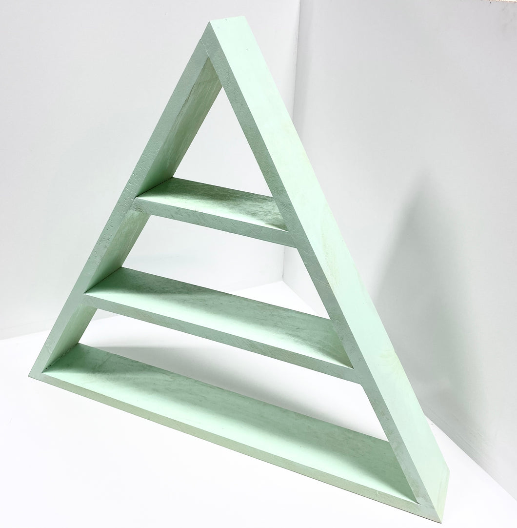 Mint Medium Triangle Shelf